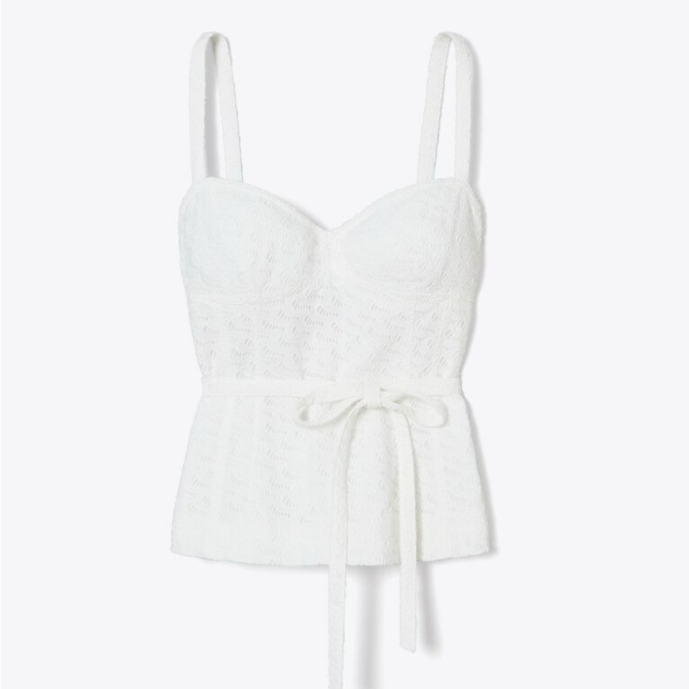 Tory Burch Embroidered Cotton Broderie Anglaise